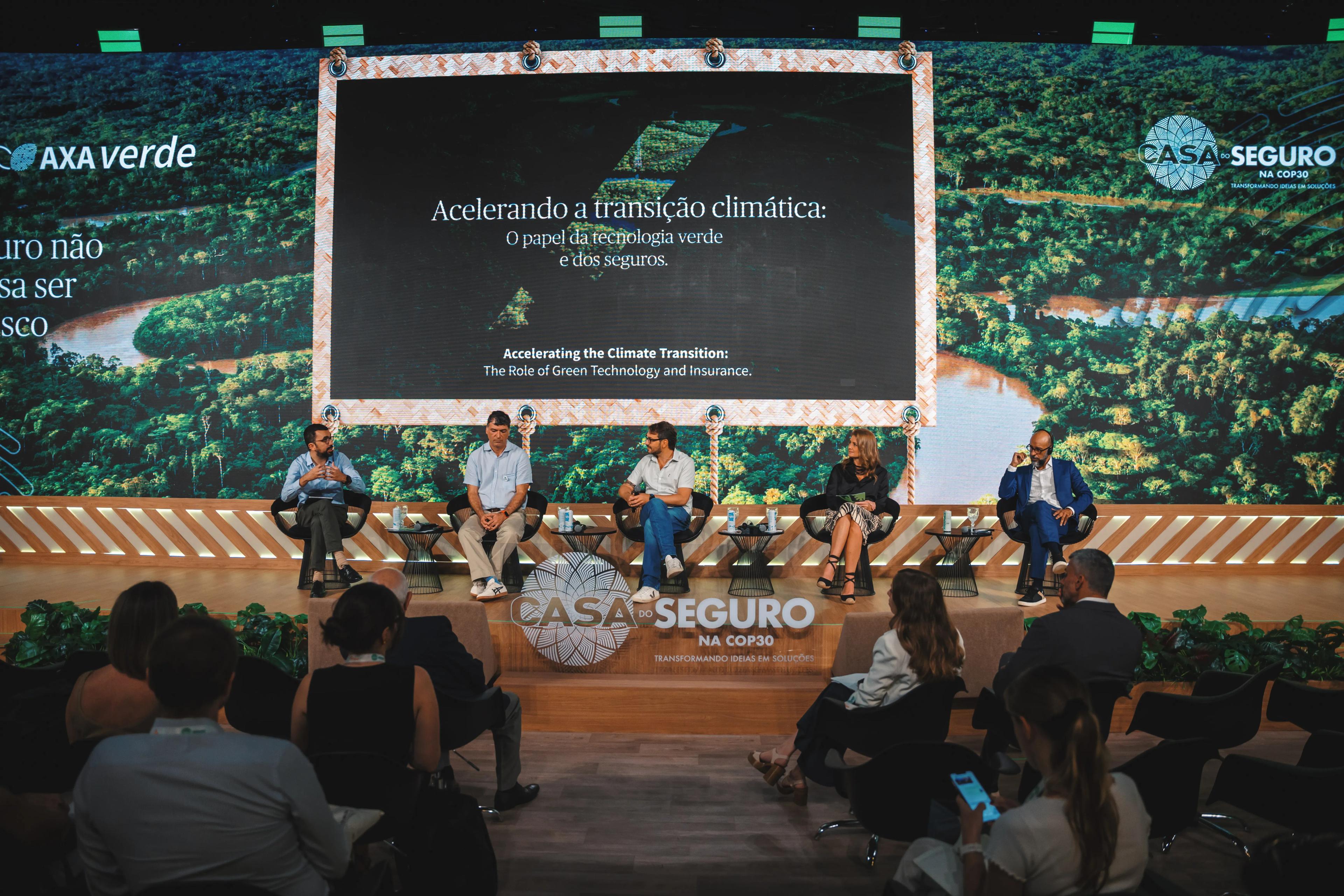 Tecnologia verde e seguros para um futuro net zero